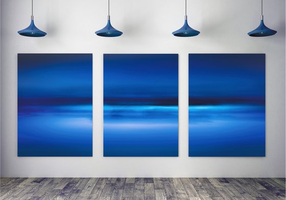 Singing the Blues Triptych