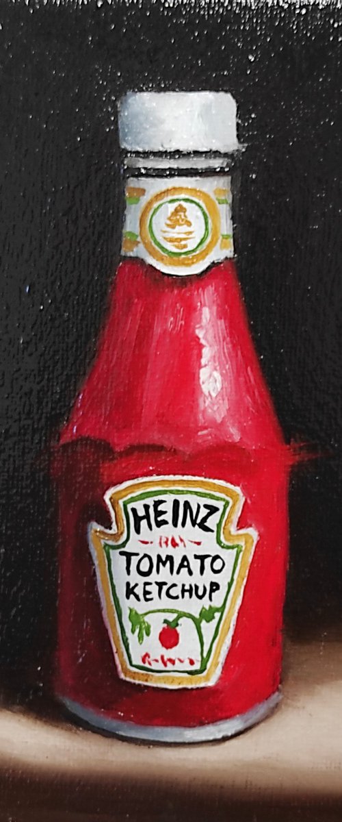 Ketchup still life by Jane Palmer Art
