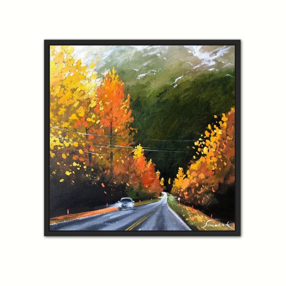 Autumn road