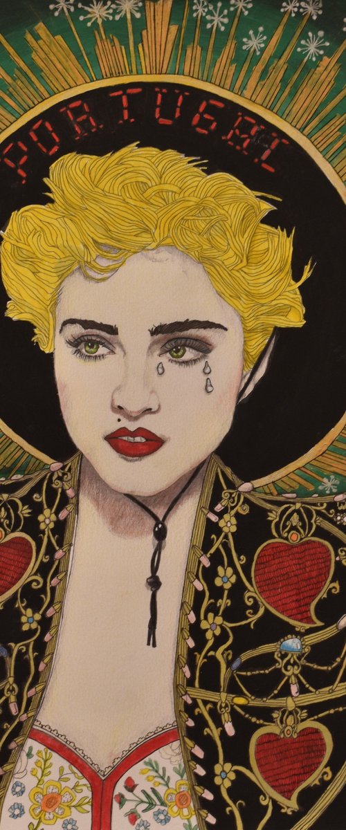 Portuguese Madonna Portrait by Paul Nelson-Esch