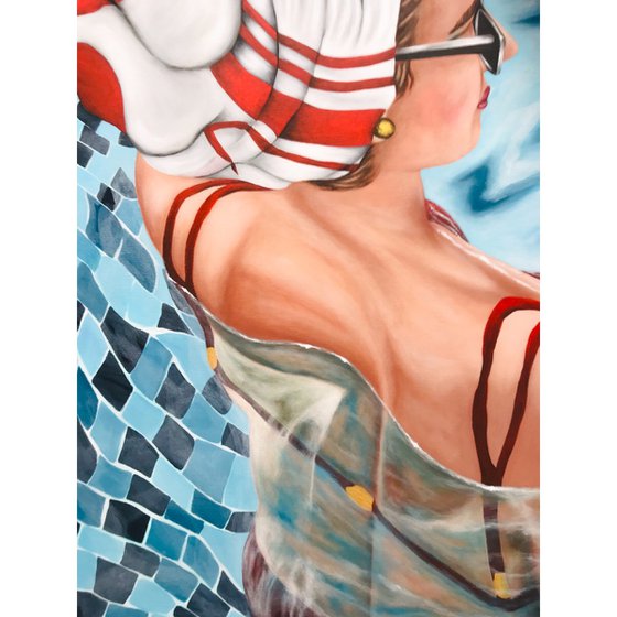 WoMaN iN sWimMiNg PoOl