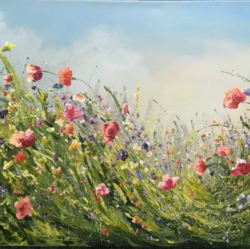 I am wild meadow by Emma Sian Pritchard