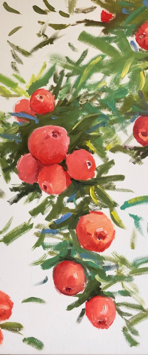 Red apples by Volodymyr Smoliak