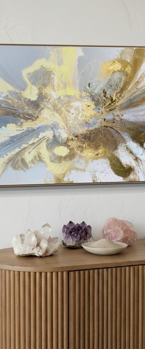 Golden Escape 24k Gold Leaf by Marie Antuanelle