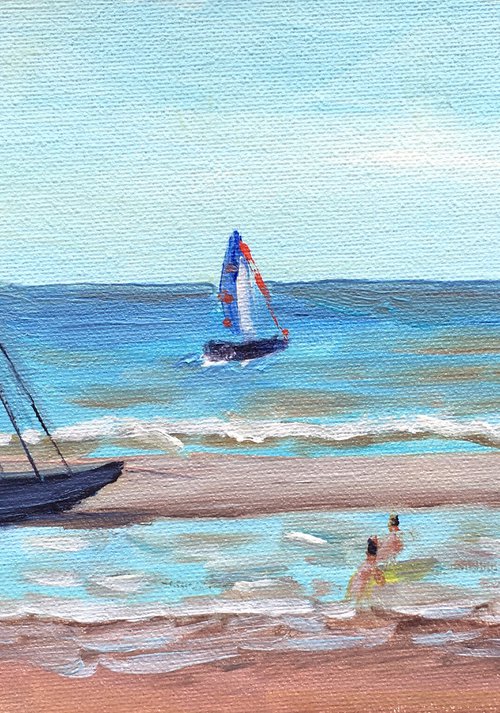 View from the beach 2 by Elena Sokolova