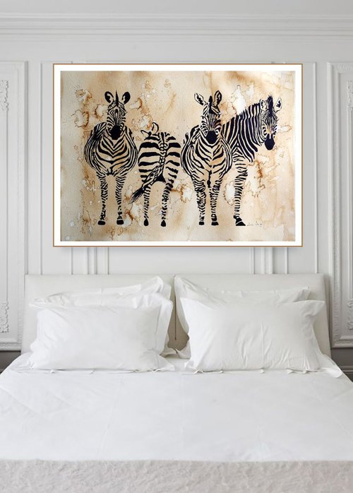 Giraffes / Safari by Anna Sidi-Yacoub