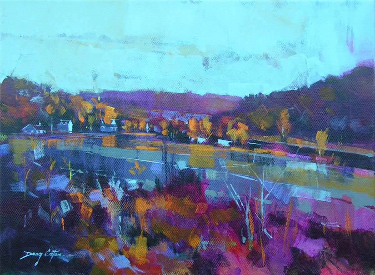 The Wye Valley near Lydbrook by Doug Eaton
