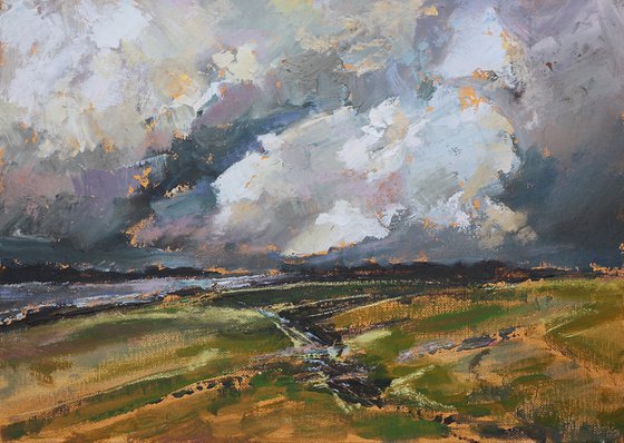 Storm over the East Marshland