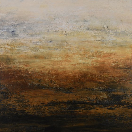 Earth - Color Field Abstract