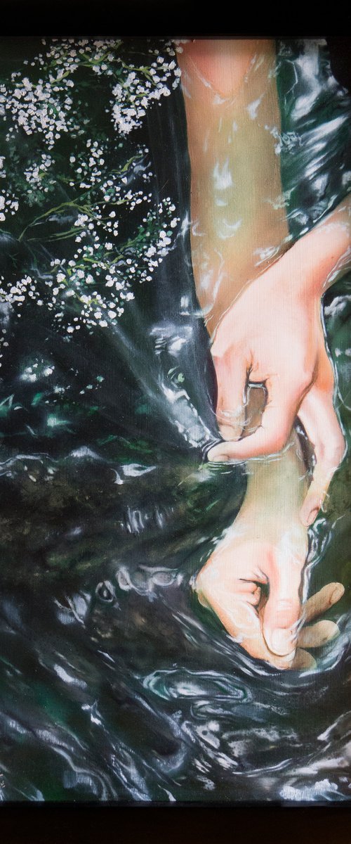 Hands In Water by Steven M. Curtis