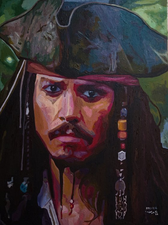 The Captain Jack Sparrow Portrait