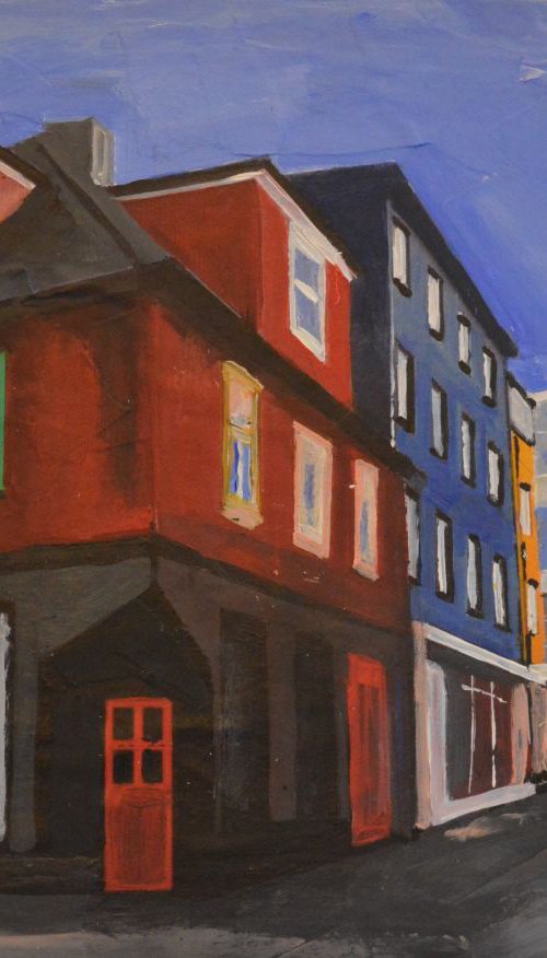 Reykjavik, Street Corner by Andrew  Reid Wildman