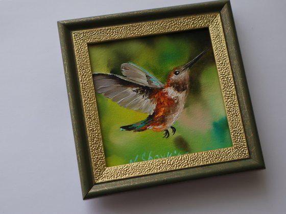 Vibrant Hummingbird Miniature