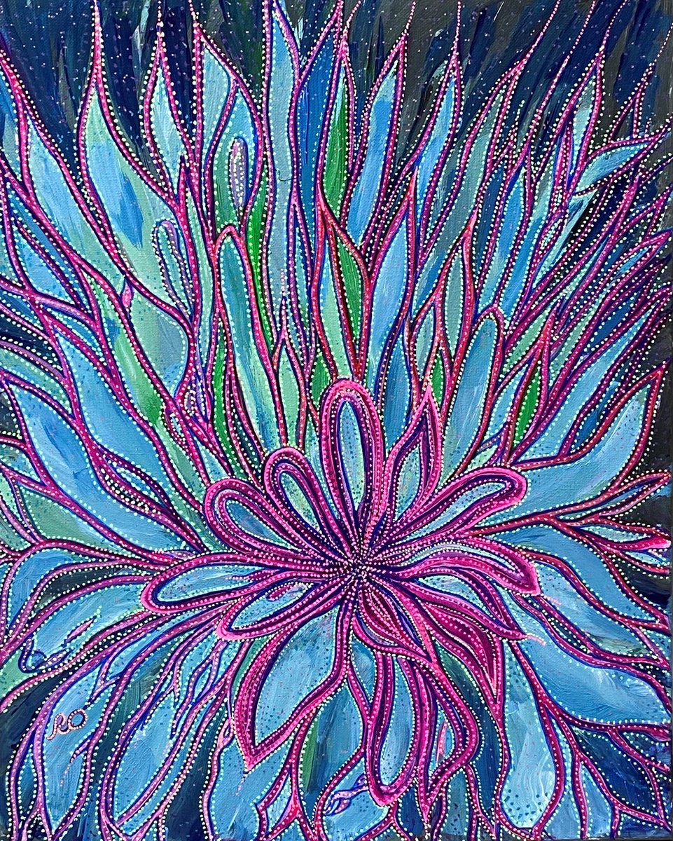  Ghost Flower By Olga Rokhmanyuk | Roartus, 16 X 20, Artwork For Sale On Artfinder