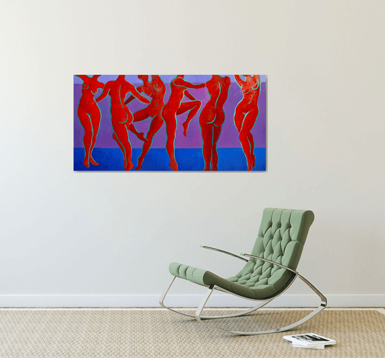 FRIEZE - DANCING NUDES