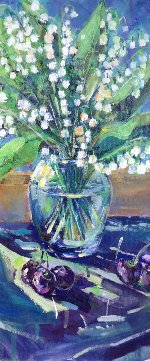 May Lilies of the Valley by Oxana Raduga