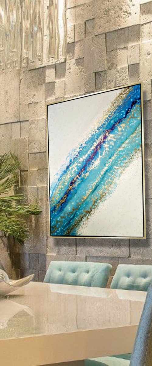 Live your life  (70x100cm) by Eleni Denart