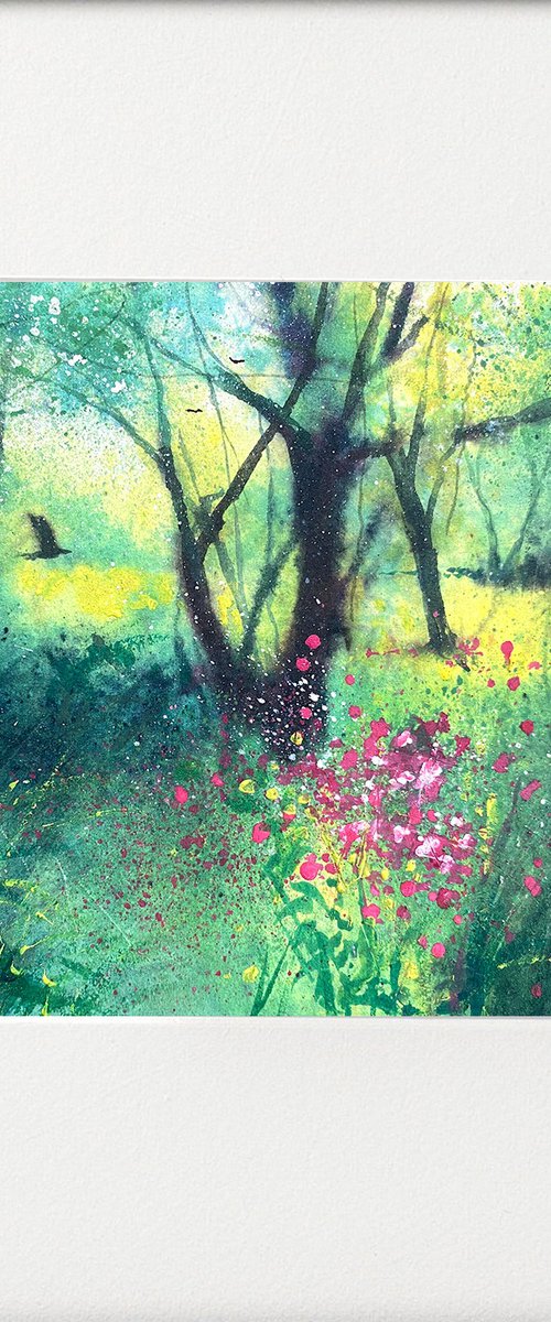Seasons -  Spring Woodland Wildlife by Teresa Tanner