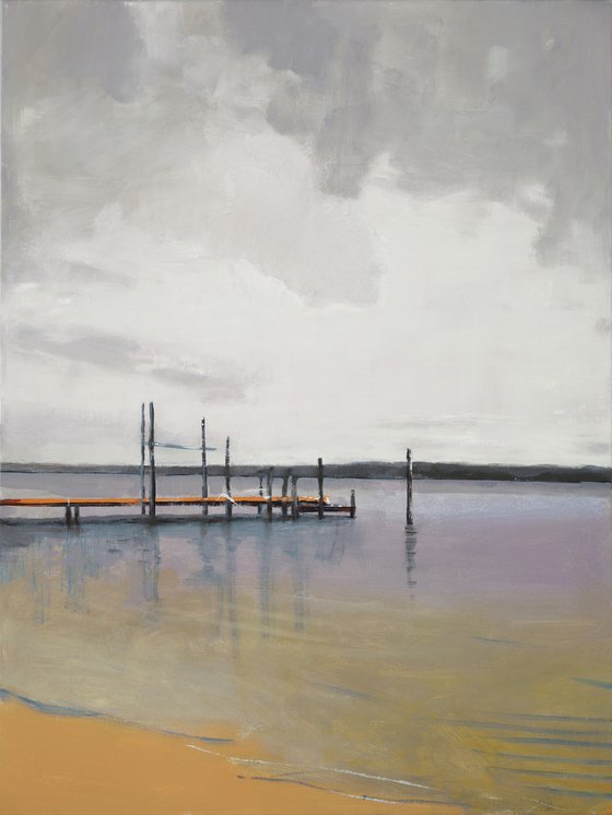 Tequesta Stuart 40x30" 107x76cm Contemporary Art by Bo Kravchenko