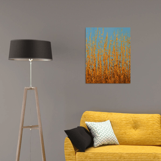 Autumn Orange - Color Field