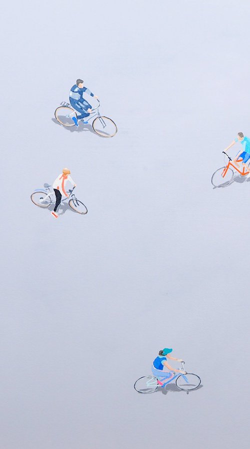 Bicycles II by Carlos Martín