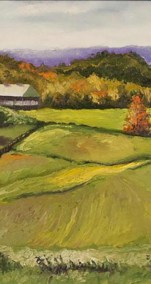 Farm at 11th Concession Road by Vladimir Topal