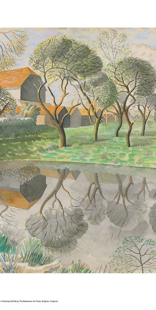 Newt Pond by Eric Ravilious