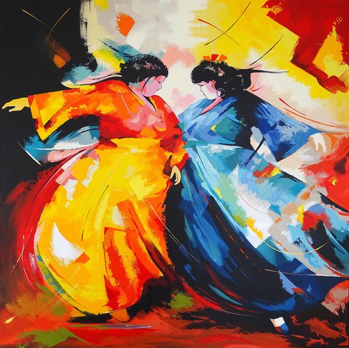 Abundance - The dance of joy by Livien Rózen