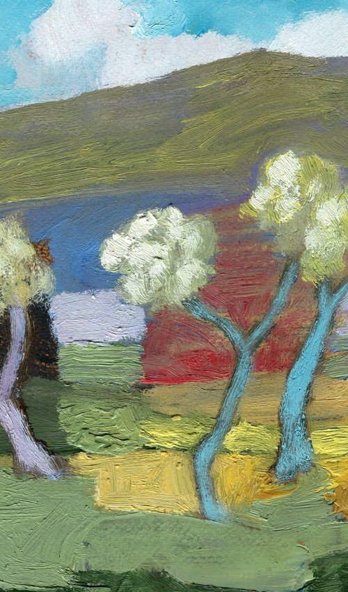 Malham Blossoms by Elizabeth Anne Fox