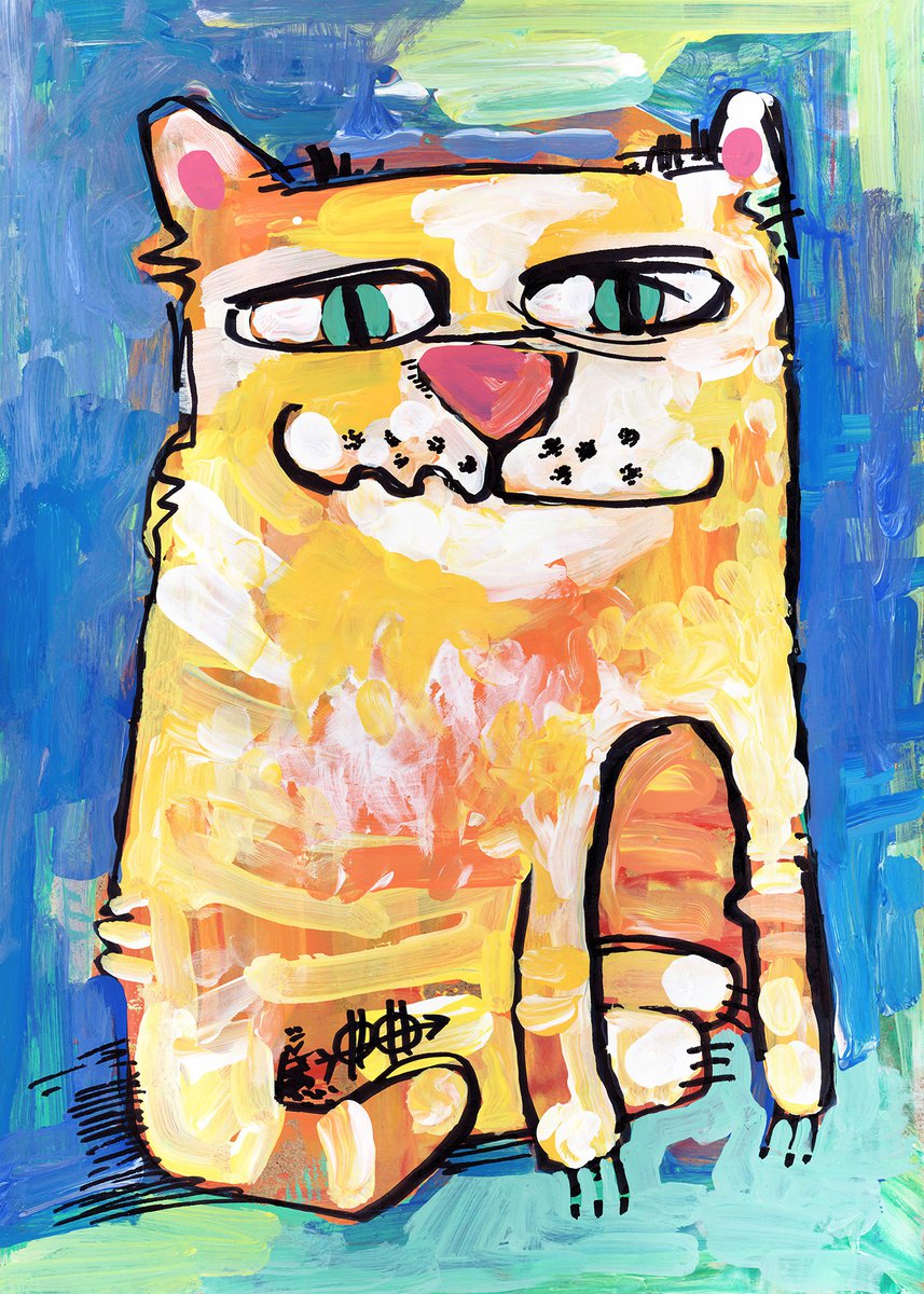 Cat stories #55 by Nikita Ostapenco