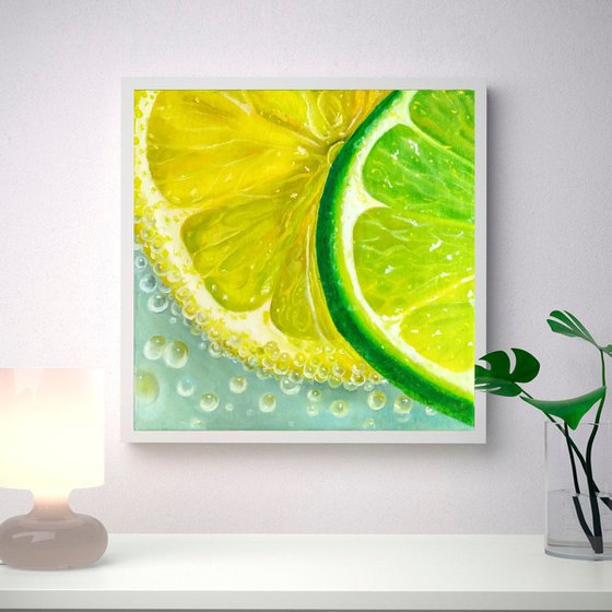 Lemon-lime cocktail
