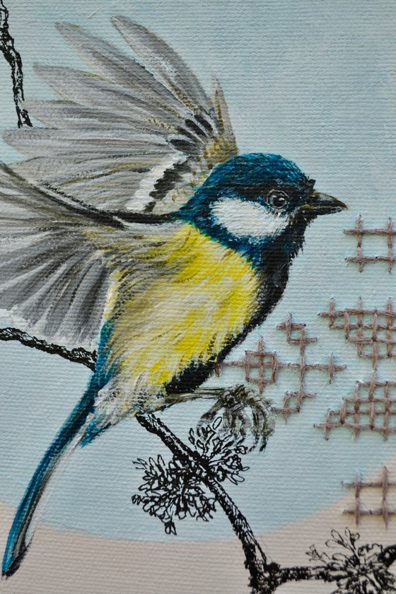 COURTYARD MEMORIES III : GREAT TIT