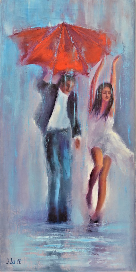 Dancing in the rain