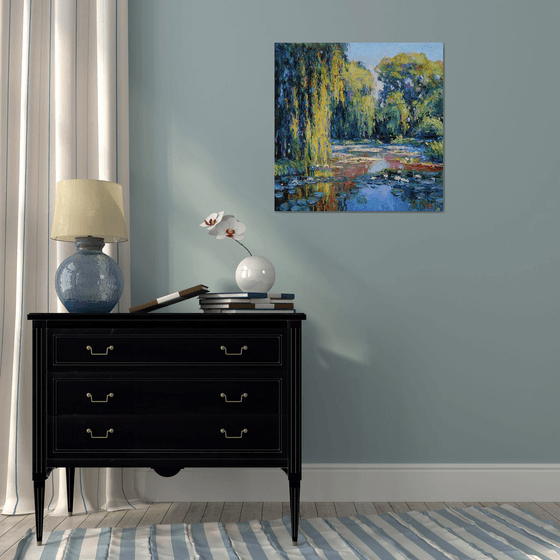 "Water Lily Pond"