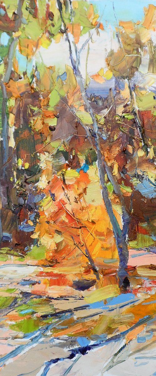 "  Golden autumn  " by Yehor Dulin