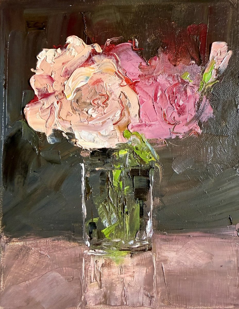 A Small Bouquet. #1 By Irina Alexandrina, 8 X 10, Artwork For Sale On Artfinder