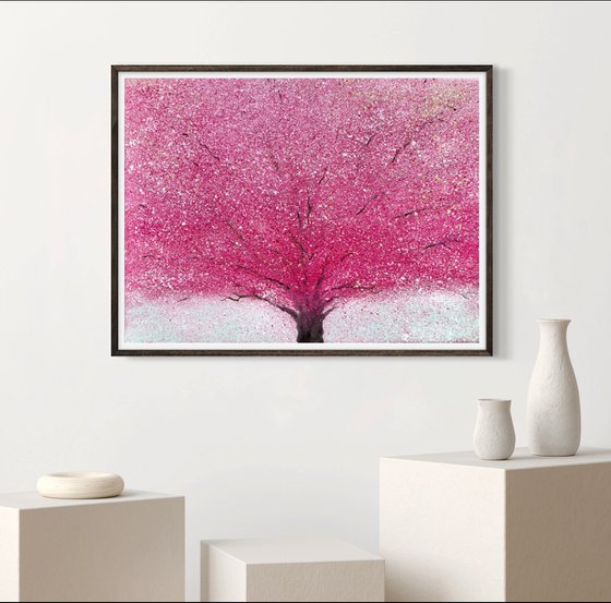 Pink tree