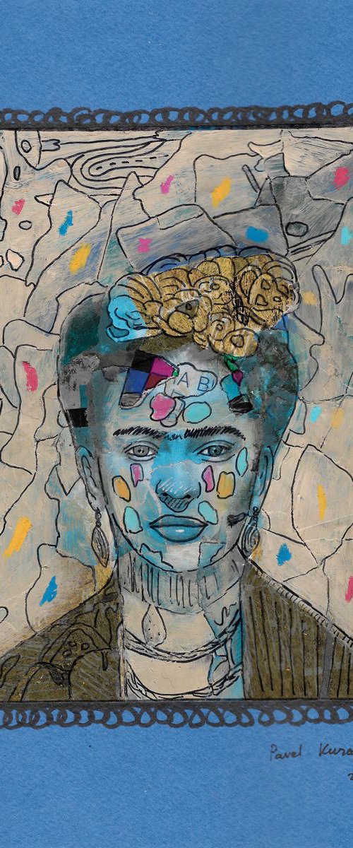 Portrait of Frida # 36 by Pavel Kuragin