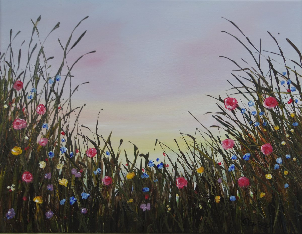 Evening Flowers by Graham Evans