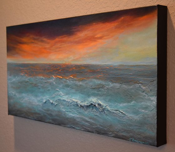 Coastal Zen Ocean paintings Sescapes Sunsets Sky paintings