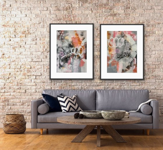 Softly Softly (Diptych)