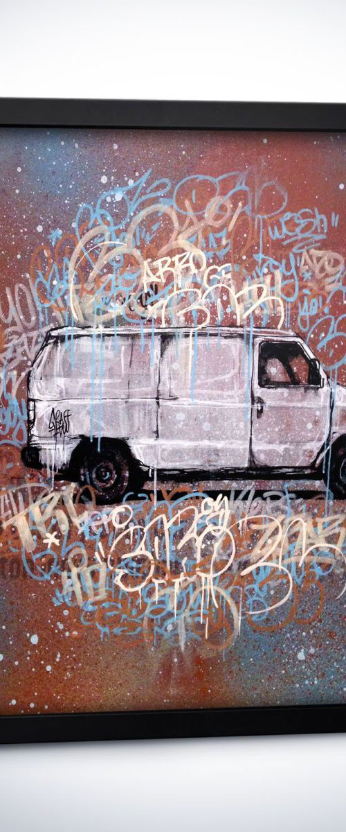 STREET VAN - Graffiti truck by GRAFFMATT by GRAFFMATT