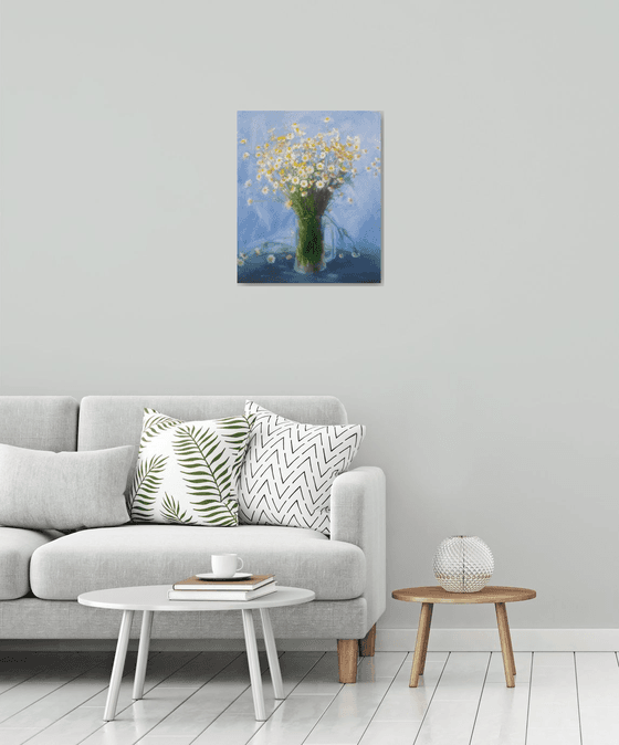 Tansy and daisies