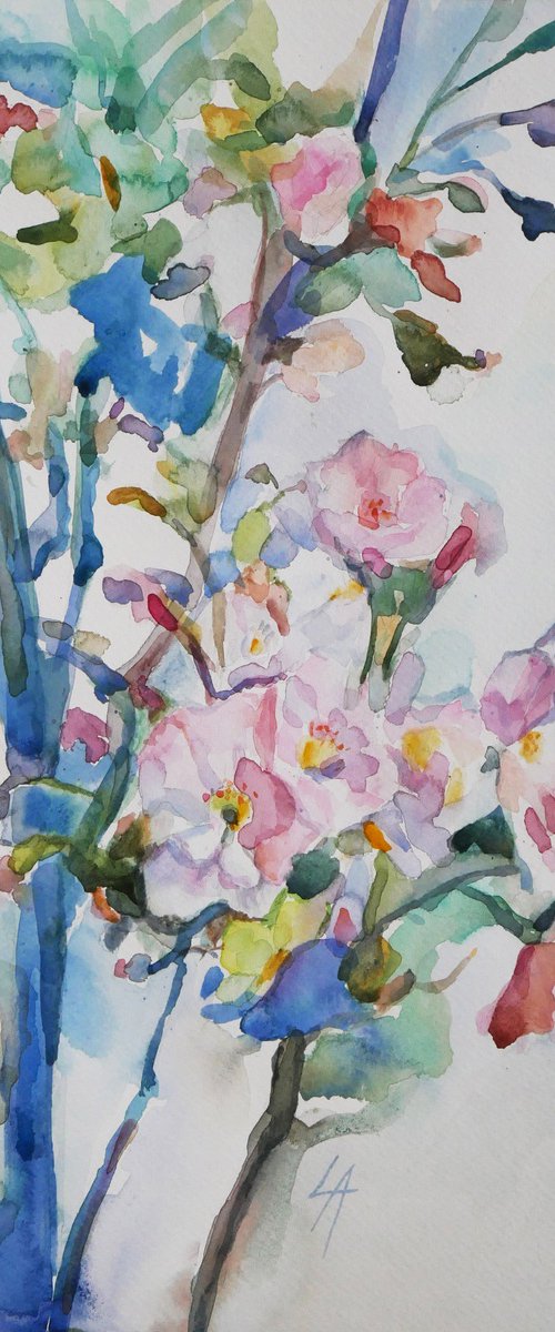 Sakura by Elena Lykhodid