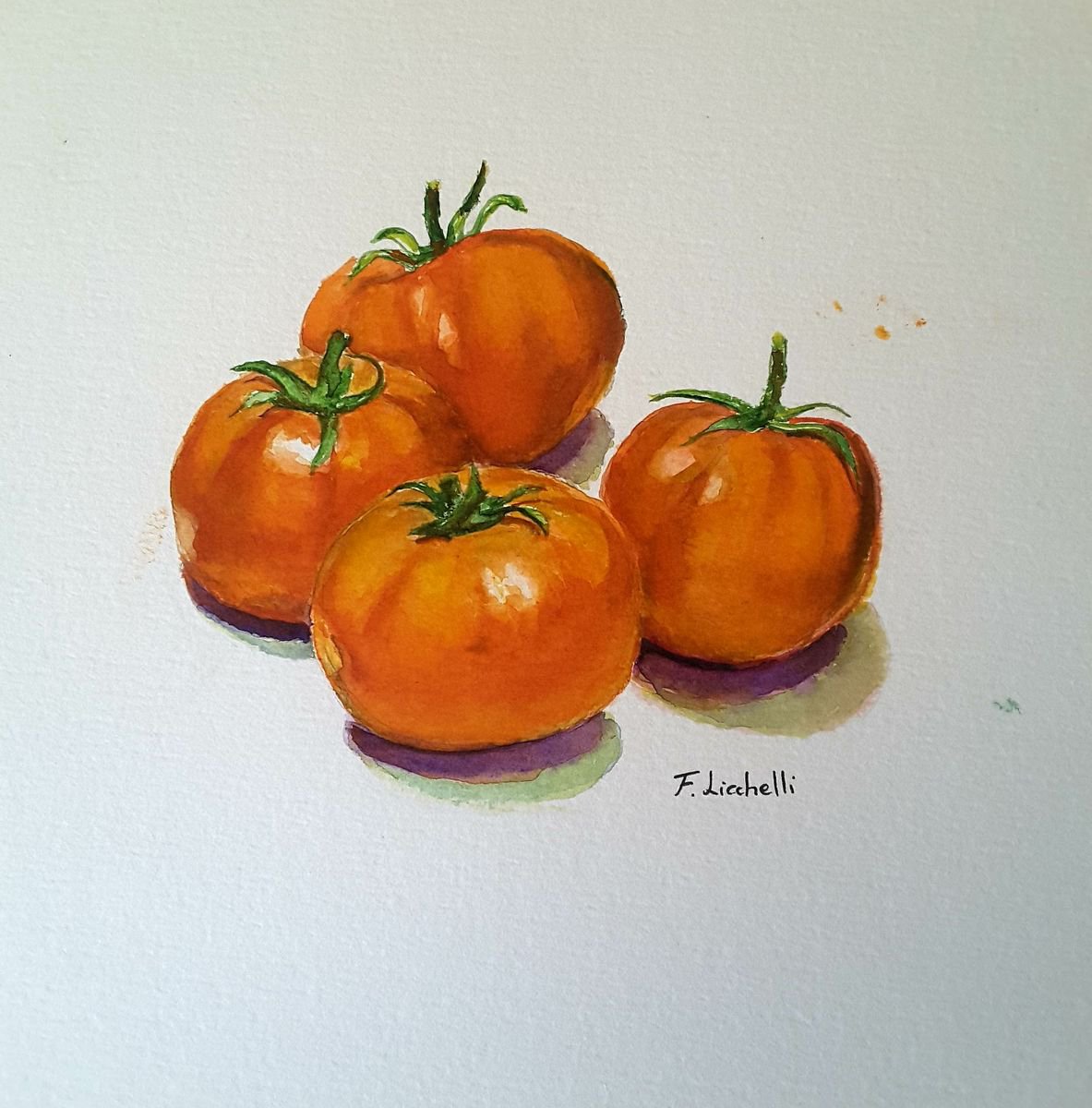 Tomatoes n.3 by Francesca Licchelli