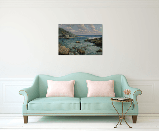 "Turquoise Depths"