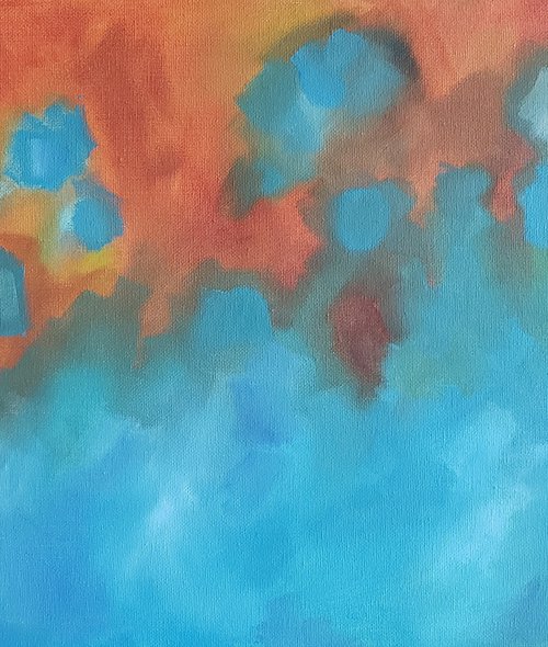 Abstract - Contrasts - "Pescado" by Katrina Case