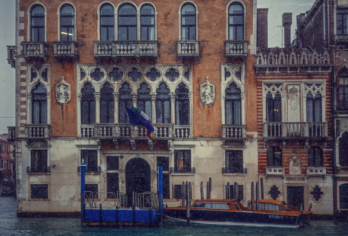 Photorealistic Cityscapes Photograph By Pavel Oskin, 35 X 24", Serliane, Original Artwork