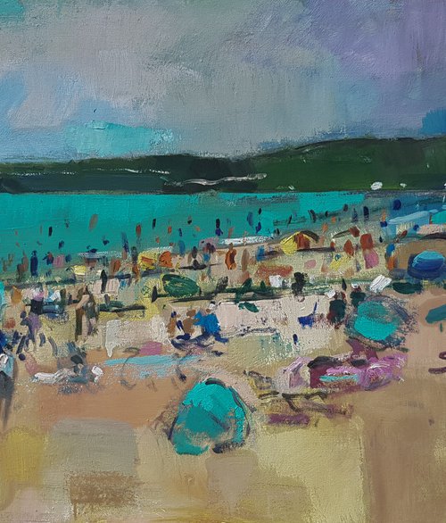July on the Beach by Andre Pallat