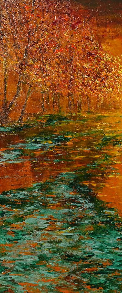 Summer is leaving by The River by Danijela Dan
